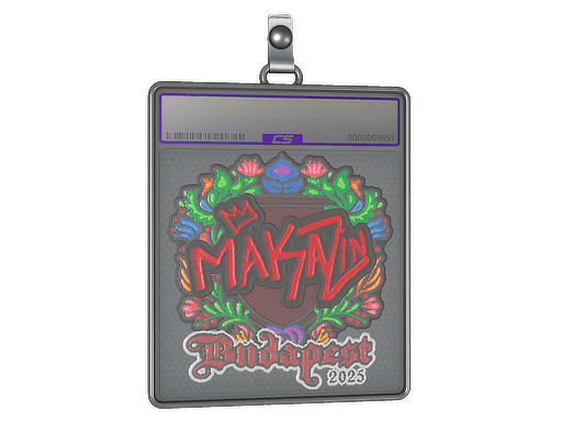 Sticker Slab | Maka (Embroidered) | Budapest 2025