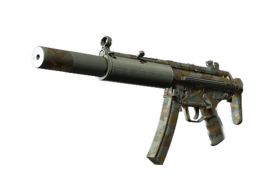 MP5-SD | Gold Leaf - Field-Tested