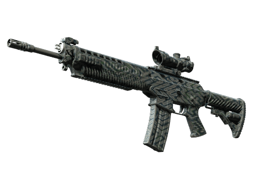 SG 553 | Barricade - Field-Tested