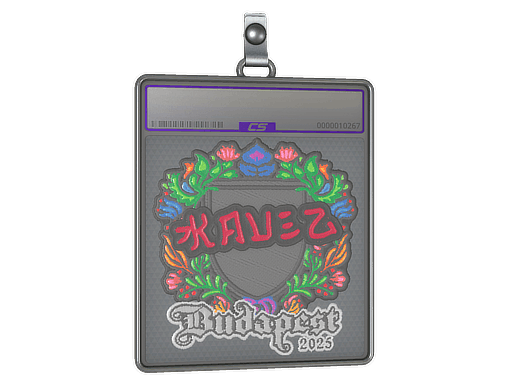 Sticker Slab | kauez (Embroidered) | Budapest 2025