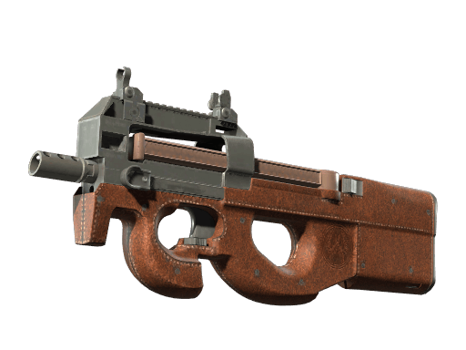 P90 | Leather - Field-Tested