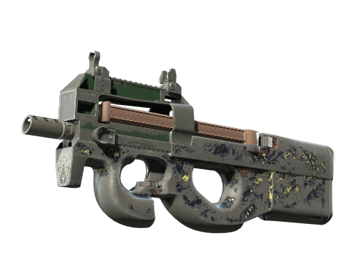 P90 | Cocoa Rampage - Battle-Scarred