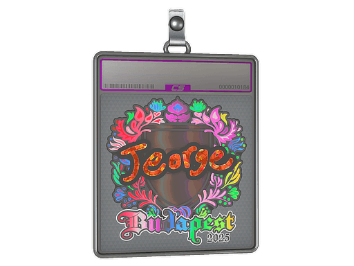 Sticker Slab | jeorge (Holo) | Budapest 2025