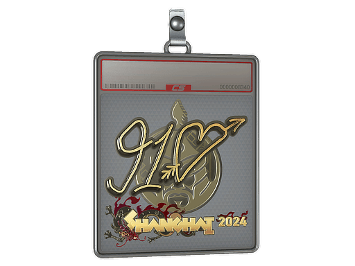 Sticker Slab | 910 (Gold) | Shanghai 2024