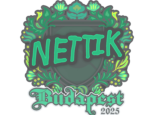 Sticker | nettik | Budapest 2025