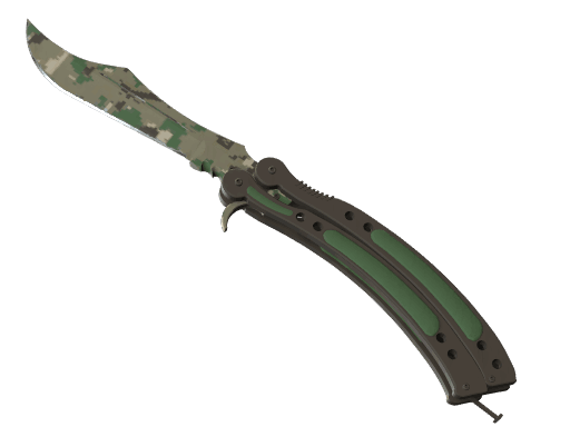 ★ StatTrak™ Butterfly Knife | Forest DDPAT