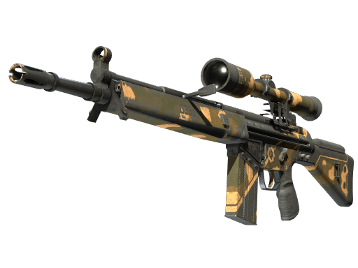 G3SG1 | Black Sand - Battle-Scarred