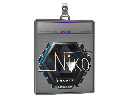 Sticker Slab | niko (Foil) | London 2018