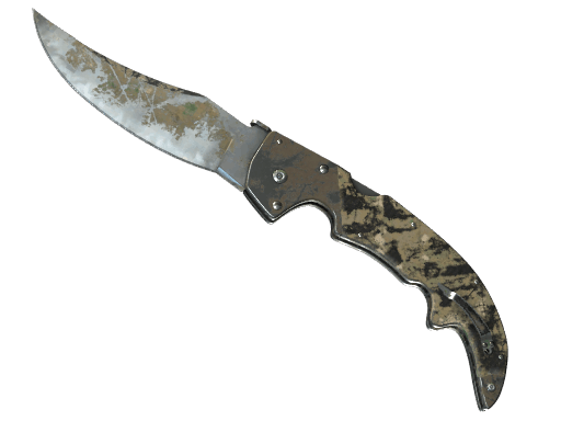 ★ StatTrak™ Falchion Knife | Forest DDPAT - Battle-Scarred