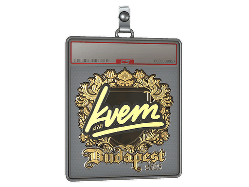 Sticker Slab | Kvem (Gold) | Budapest 2025