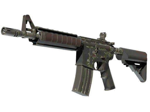 M4A4 | Jungle Tiger - Battle-Scarred