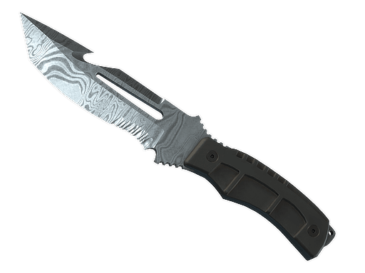 ★ StatTrak™ Survival Knife | Damascus Steel - Field-Tested