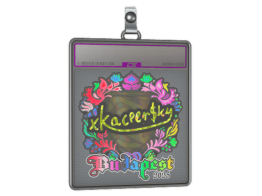 Sticker Slab | xKacpersky (Holo) | Budapest 2025