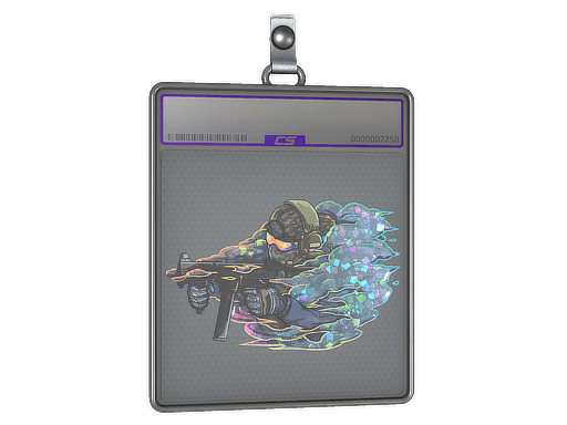 Sticker Slab | Pushing Smokes (Glitter)