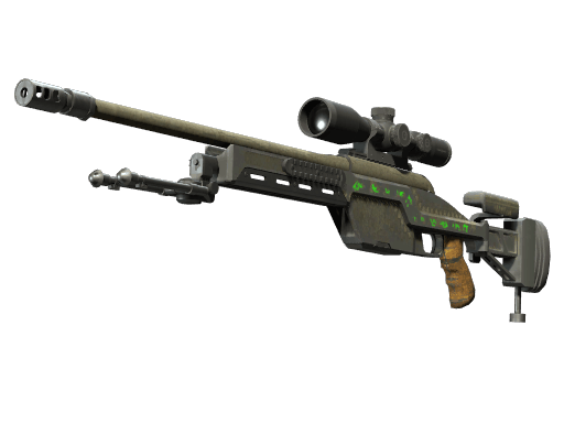 SSG 08 | Necropos - Battle-Scarred