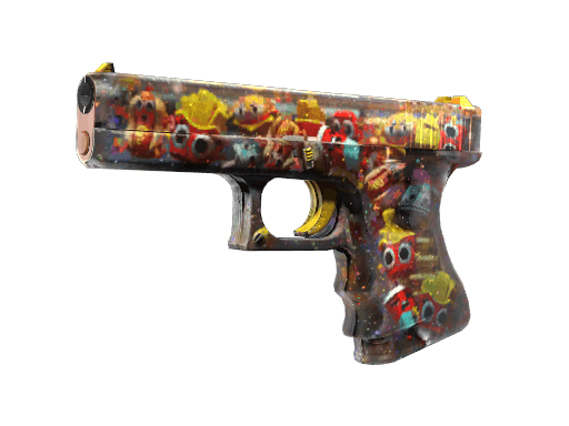 Glock-18 | Snack Attack - Battle-Scarred