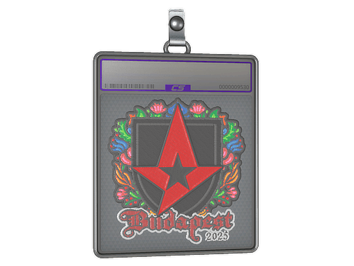 Sticker Slab | Astralis (Embroidered) | Budapest 2025