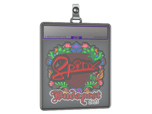 Sticker Slab | Spinx (Embroidered) | Budapest 2025