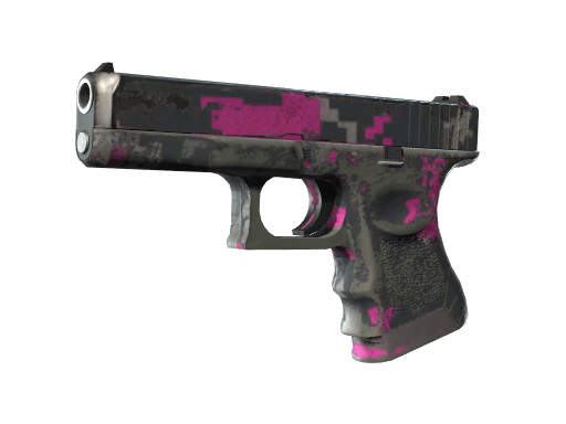 Glock-18 | Pink DDPAT - Battle-Scarred