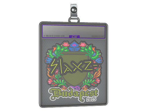 Sticker Slab | slaxz- (Embroidered) | Budapest 2025