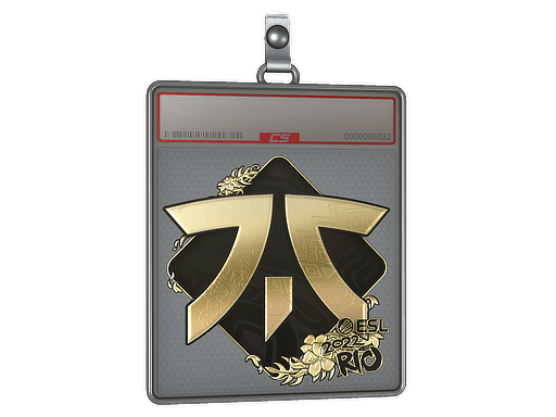Sticker Slab | Fnatic (Gold) | Rio 2022