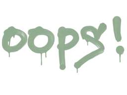 Sealed Graffiti | Oops - Default