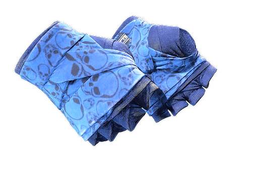 ★ Hand Wraps | Cobalt Skulls - Field-Tested