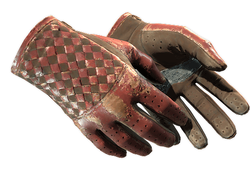 ★ Driver Gloves | Crimson Weave - Battle-Scarred