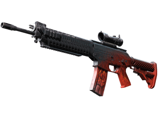 SG 553 | Darkwing - Field-Tested