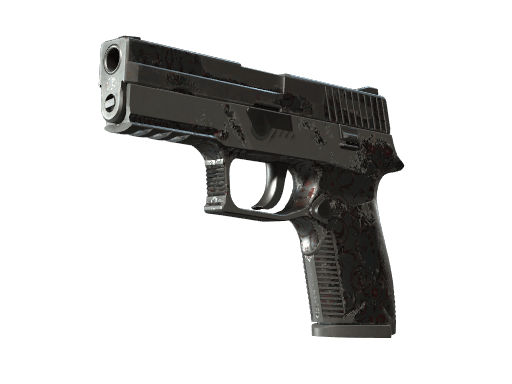 P250 | Dark Filigree - Battle-Scarred