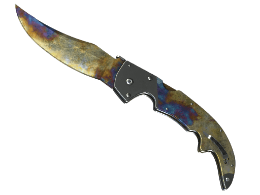 ★ Falchion Knife | Case Hardened - Battle-Scarred