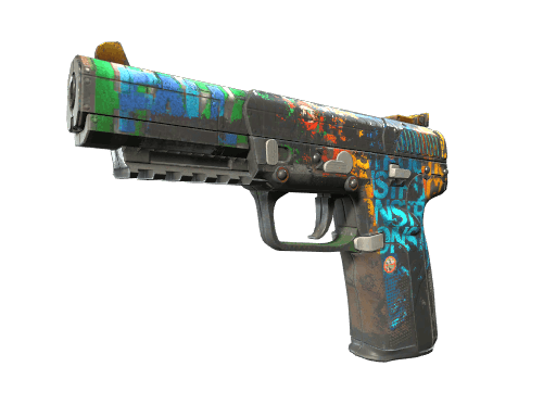 Five-SeveN | Fall Hazard - Battle-Scarred