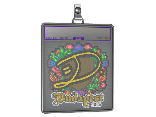 Sticker Slab | dumau (Embroidered) | Budapest 2025