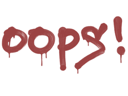 Sealed Graffiti | Oops - Default