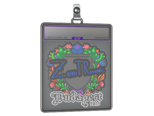 Sticker Slab | ztr (Embroidered) | Budapest 2025