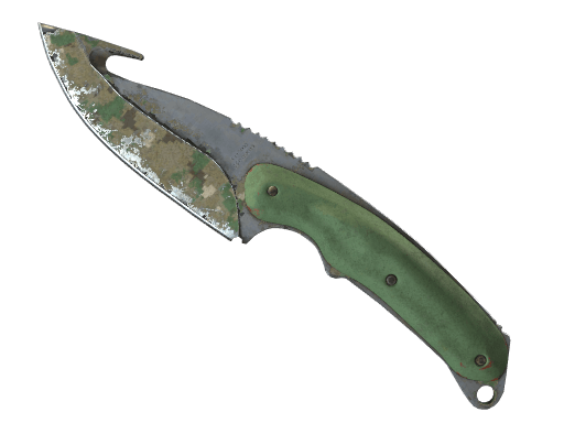 ★ Gut Knife | Forest DDPAT - Battle-Scarred