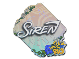 Sticker | S1ren | Rio 2022