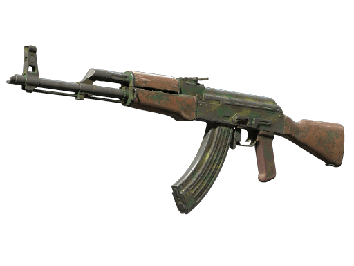 AK-47 | Jungle Spray - Battle-Scarred