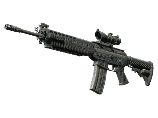 SG 553 | Barricade - Battle-Scarred