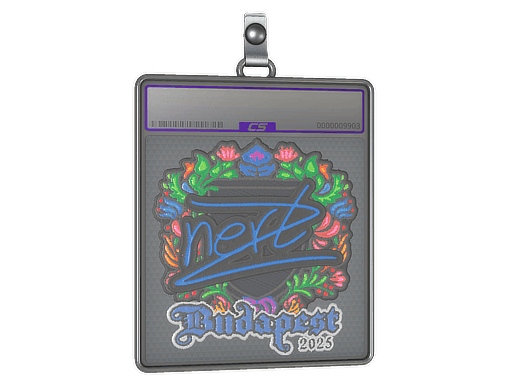 Sticker Slab | NertZ (Embroidered) | Budapest 2025