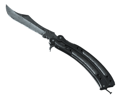 ★ Butterfly Knife | Damascus Steel - Field-Tested