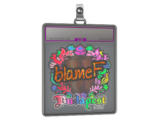 Sticker Slab | blameF (Holo) | Budapest 2025