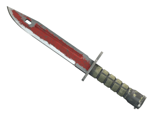 ★ Bayonet | Crimson Web - Battle-Scarred