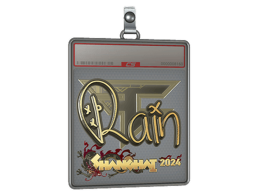 Sticker Slab | rain (Gold) | Shanghai 2024