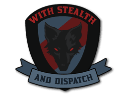 Sticker | Black Dog