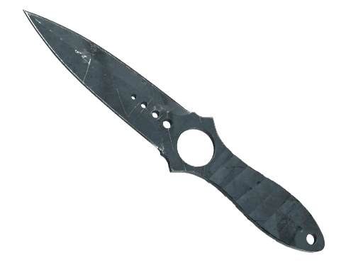 ★ Skeleton Knife | Night Stripe - Battle-Scarred