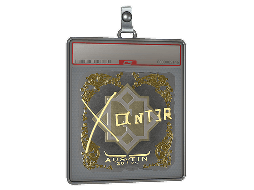 Sticker Slab | Xant3r (Gold) | Austin 2025