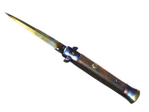 ★ Stiletto Knife | Case Hardened - Field-Tested