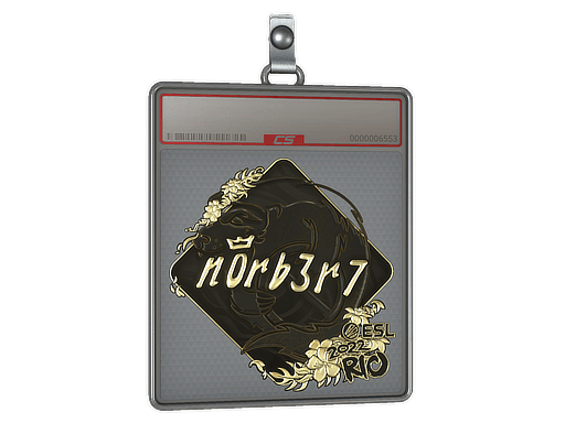 Sticker Slab | n0rb3r7 (Gold) | Rio 2022