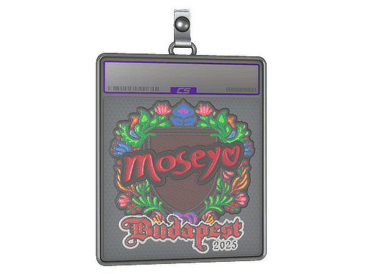 Sticker Slab | Moseyuh (Embroidered) | Budapest 2025